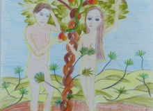 Дана, 11 лет, Адам и Ева